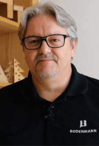 Photo de Marc Déprat, directeur de Bodenmann qui a été accompagné par platinn